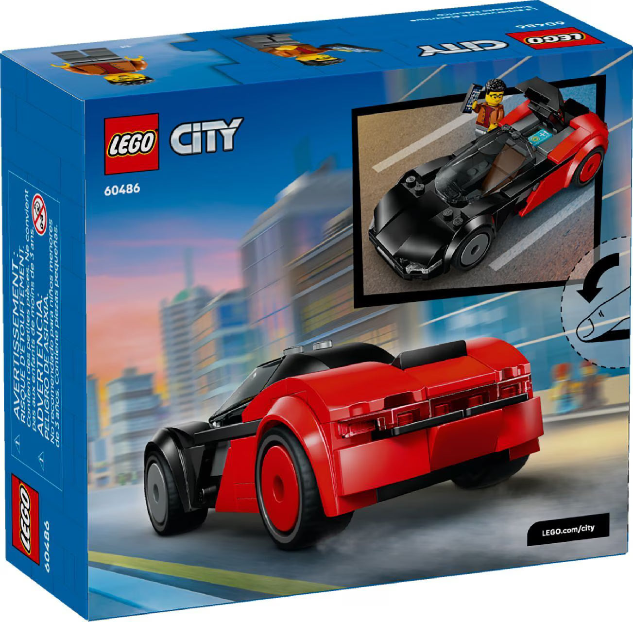 LEGO City EV Supercar 60486 - Colorland Toys