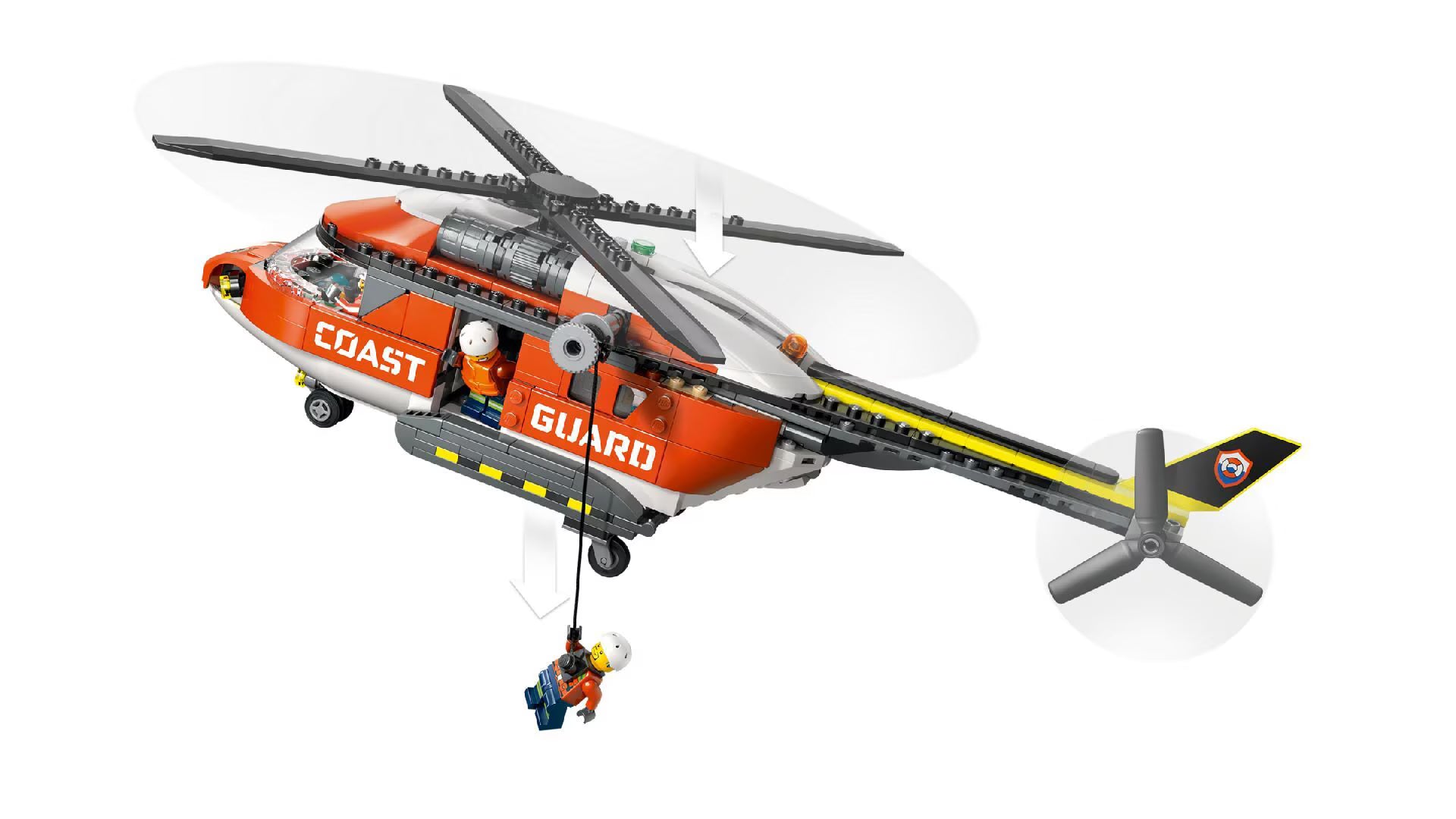 LEGO City Coast Guard Helicopter 60503 - Colorland Toys