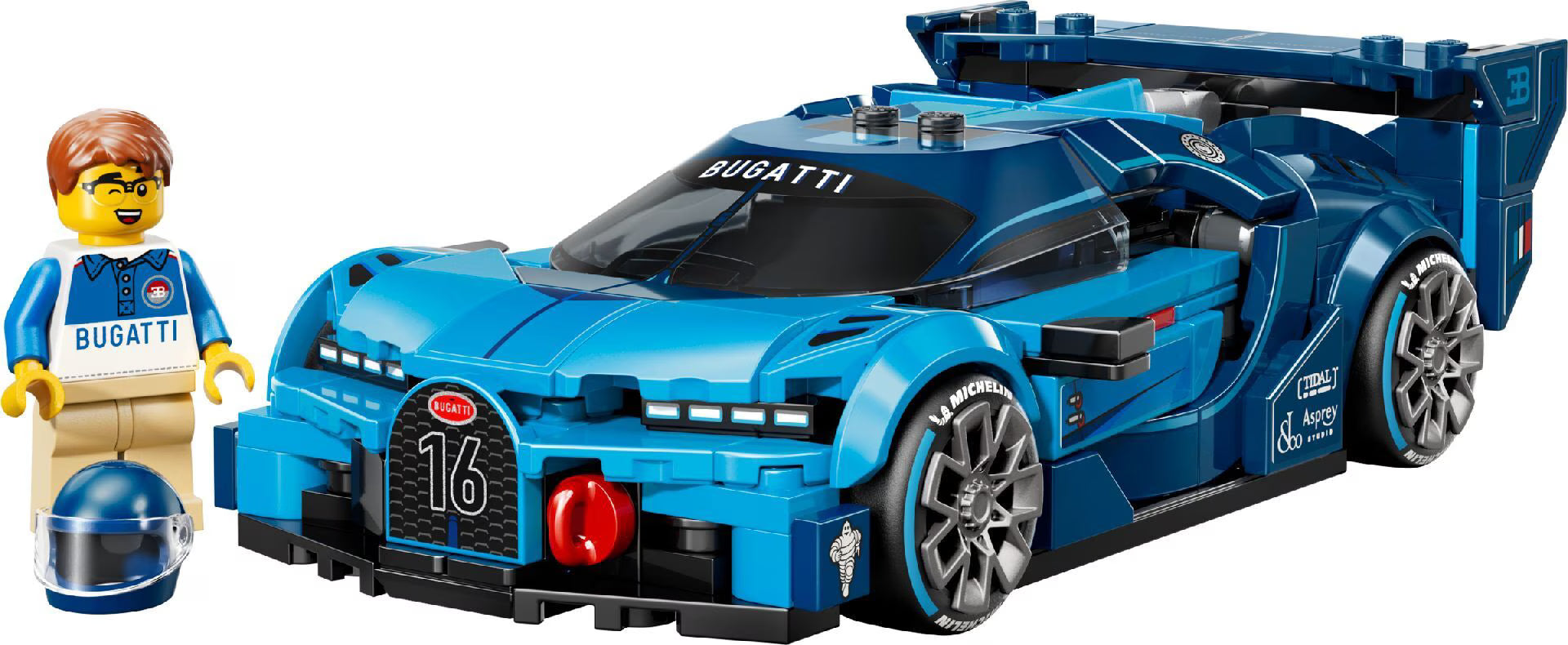 LEGO Speed Champions Bugatti Vision Gt Hyper Sports Car 77253 - Colorland Toys
