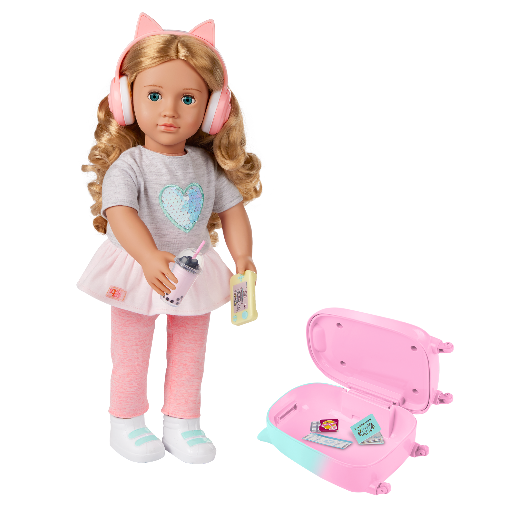 Our Generation Activity Travel Doll With Accessories Linzi BD31709Z - Colorland Toys