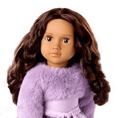 Our Generation Ballerina Doll With Fur Shrug Jovanna BD31706Z - Colorland Toys
