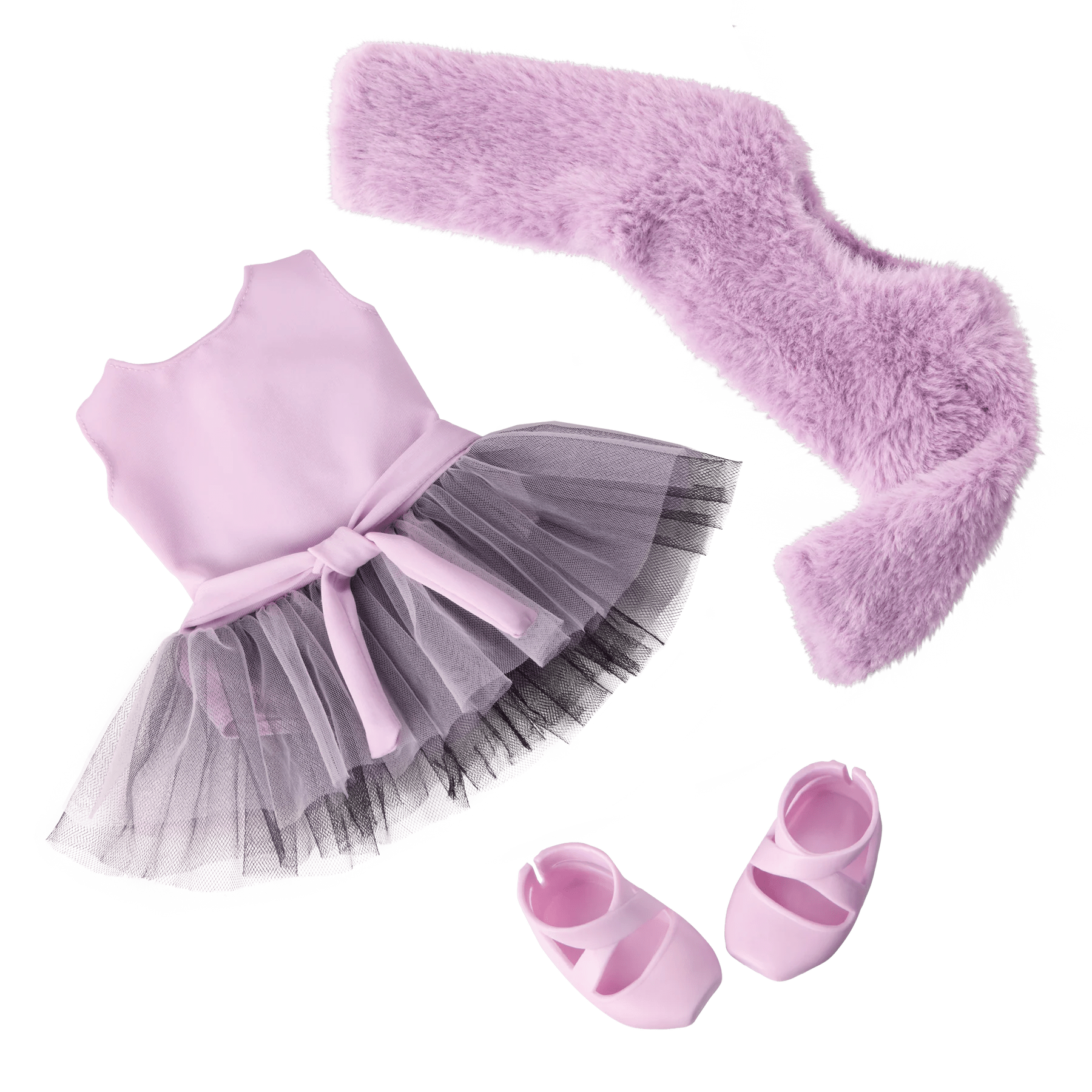 Our Generation Ballerina Doll With Fur Shrug Jovanna BD31706Z - Colorland Toys