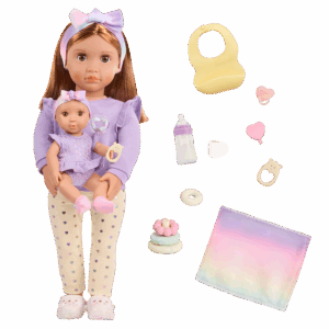 Our Generation Big/Little Sister Dolls With Baby Acc BD31726Z - Colorland Toys