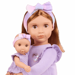Our Generation Big/Little Sister Dolls With Baby Acc BD31726Z - Colorland Toys