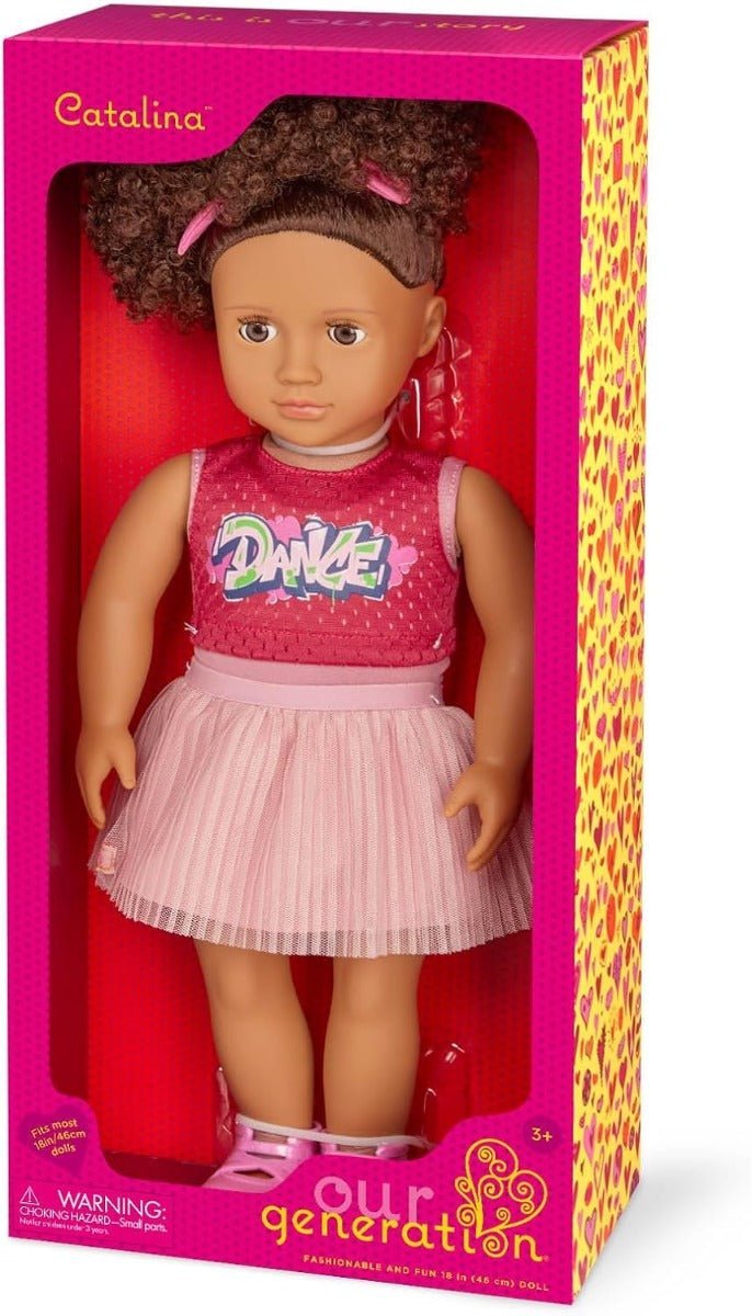 Our Generation Catalina Doll With Hiphop Ballerina Outfit - Colorland Toys