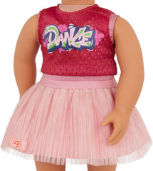 Our Generation Catalina Doll With Hiphop Ballerina Outfit - Colorland Toys