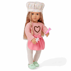 Our Generation Deluxe Baking Doll With Book, Emery BD31732Z - Colorland Toys