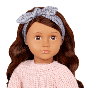 Our Generation Deluxe Chocolate Doll With Book, Coco BD31423Z - Colorland Toys