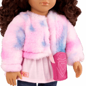 Our Generation Doll & Pomeranian Pup With Accs, Ines & Jojo BD31737Z - Colorland Toys