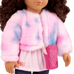 Our Generation Doll & Pomeranian Pup With Accs, Ines & Jojo BD31737Z - Colorland Toys