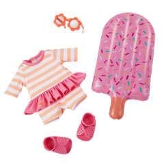 Our Generation Doll With Bathing Suit Helena BD31703Z - Colorland Toys