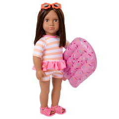 Our Generation Doll With Bathing Suit Helena BD31703Z - Colorland Toys