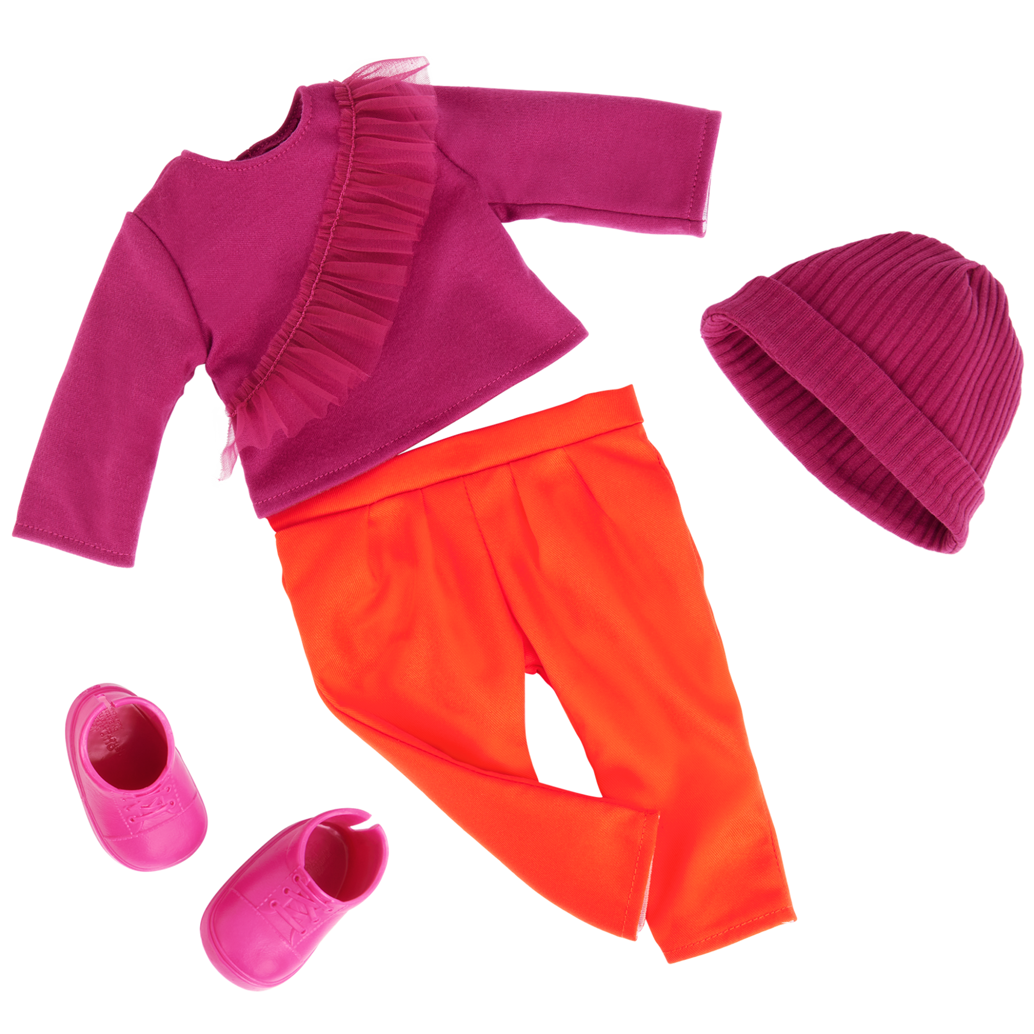 Our Generation Doll With Color Block Outfit Shay BD31554Z - Colorland Toys