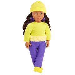 Our Generation Doll With Color Block Outfit Sola BD31555Z - Colorland Toys