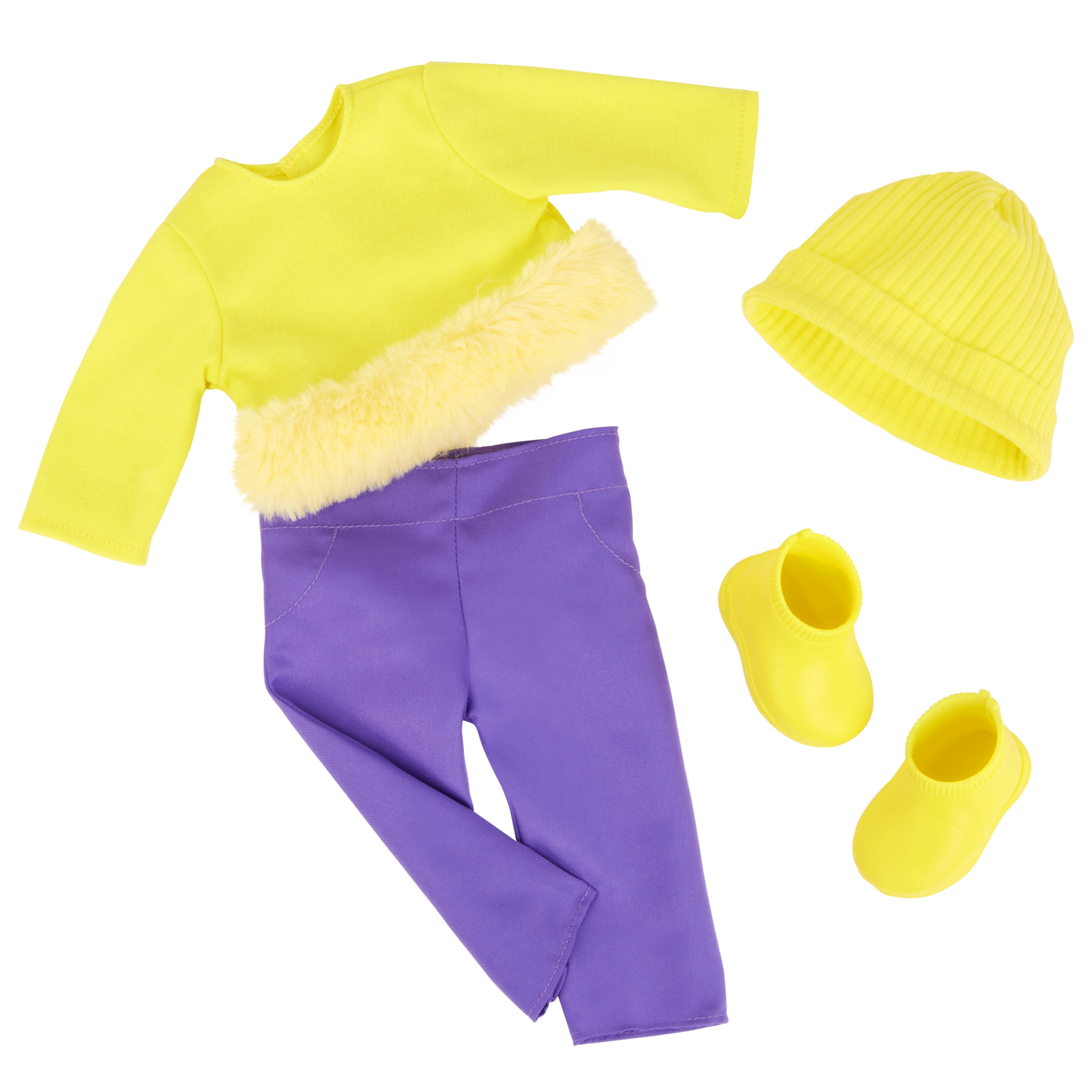 Our Generation Doll With Color Block Outfit Sola BD31555Z - Colorland Toys