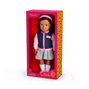 Our Generation Doll With School Outfit And Bomber Jacket BD31741Z - Colorland Toys