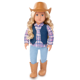 Our Generation Doll With Western Yellowstone Outfit Ashleigh BD31712Z - Colorland Toys