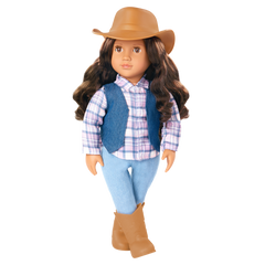 Our Generation Doll With Western Yellowstone Outfit Carolyn BD31704Z - Colorland Toys