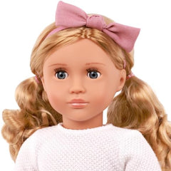 Our Generation Effie Doll With Pink Frilly Skirt Outfit - Colorland Toys