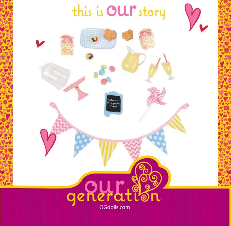 Our Generation Garden Party Set BD37305Z - Colorland Toys