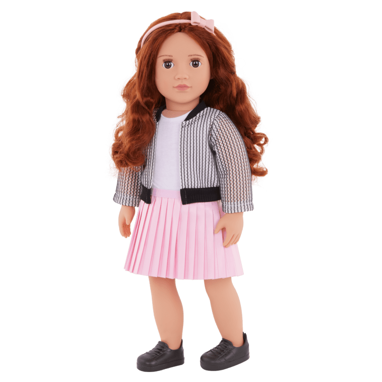 Our Generation Jacinta Doll With Jacket And Skirt - Colorland Toys