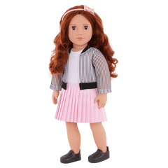 Our Generation Jacinta Doll With Jacket And Skirt - Colorland Toys