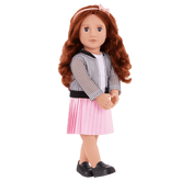 Our Generation Jacinta Doll With Jacket And Skirt - Colorland Toys
