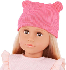 Our Generation Joyce Doll With Sweatsuit And Beanie Hat - Colorland Toys