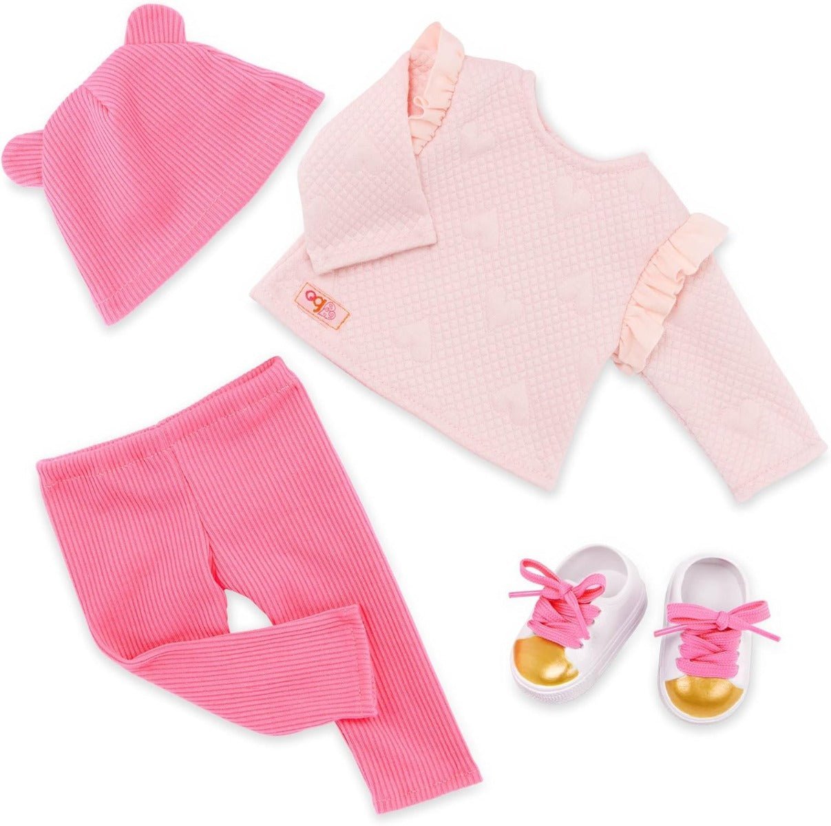 Our Generation Joyce Doll With Sweatsuit And Beanie Hat - Colorland Toys