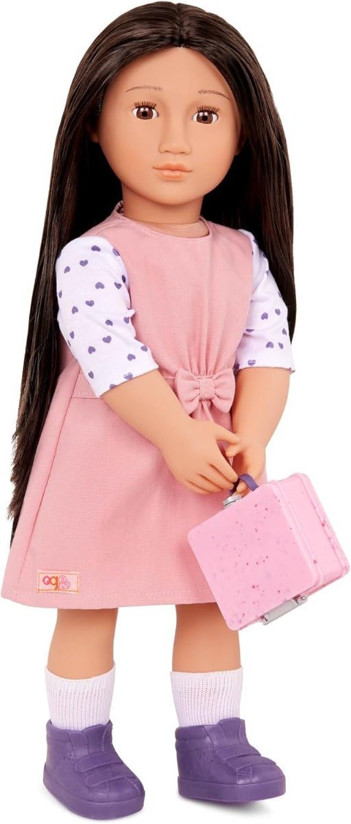Our Generation Lin Doll With School Uniform - Colorland Toys