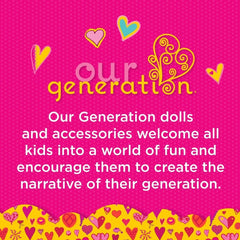 Our Generation Lourdes Doll With Hiphop Ballerina Outfit - Colorland Toys