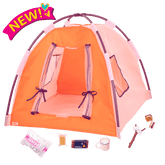 Our Generation Tent & Camping Set for 18 - inch Dolls All Night Campsite - Colorland Toys