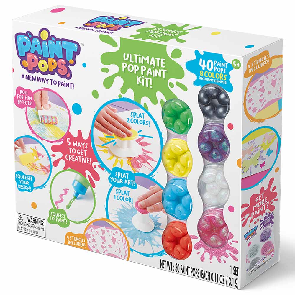Paint Pops All That Pop n Splat kit 4974 - Colorland Toys