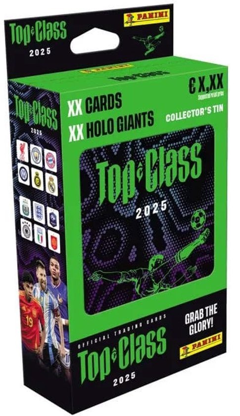 Panini FIFA Top Class 2025 Classic Tin 4067 - Colorland Toys