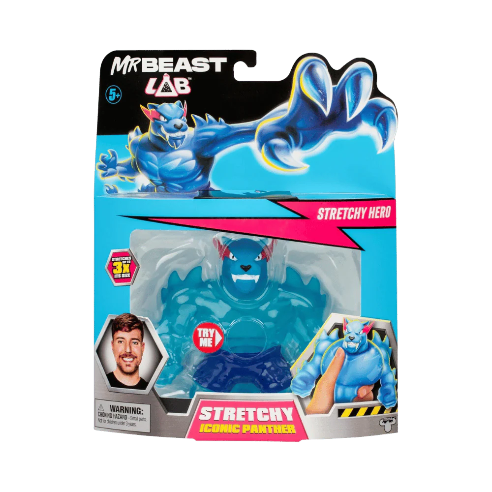 MrBeast Lab Stretch Hero Iconic Panther 24737 - Colorland Toys