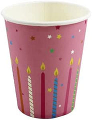 Paper Cups 9Oz Happy Birthday 6 - Pcs 0834001 - Colorland Toys