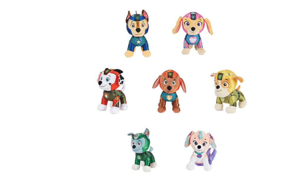 Paw Patrol Aqua Pups Basic Plush Asst 6066804 - Colorland Toys