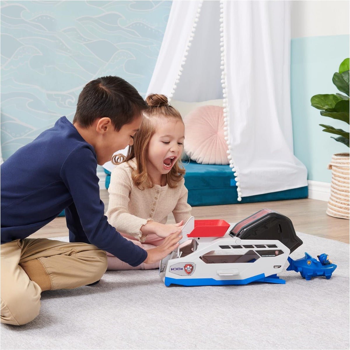 Paw Patrol Aqua Whale Patroller 6065308 - Colorland Toys