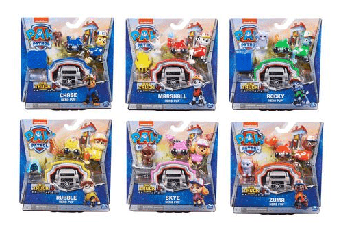 Paw Patrol Big Truck Hero Pups Asst 6064391 - Colorland Toys
