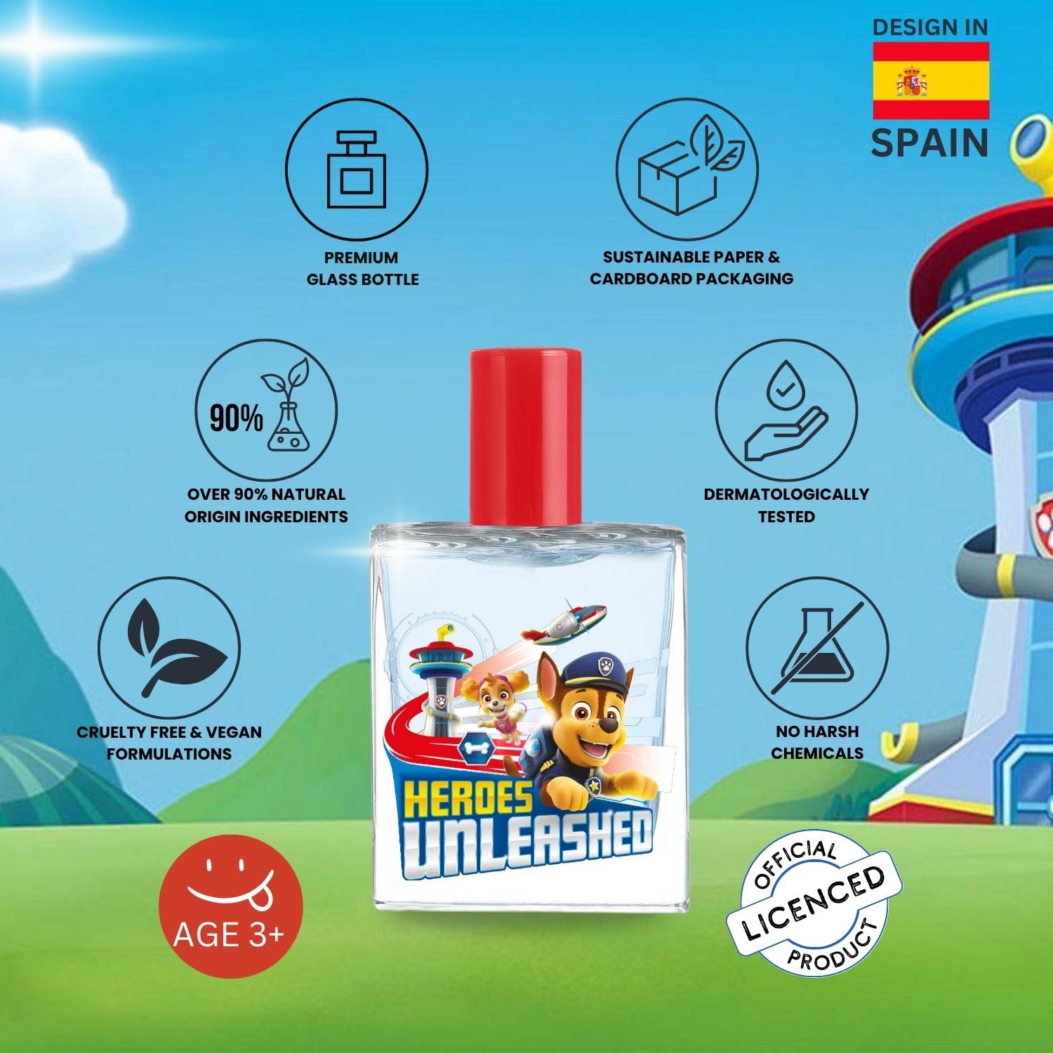 Paw Patrol Eau De Toilette 100ML Paw Patrol Eau De Toilette 100ML PWP0057324 - Colorland Toys