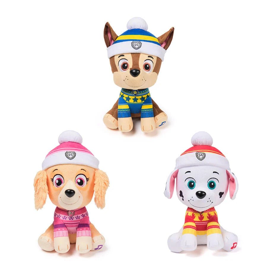 Paw Patrol Gund Holiday Plush 8 - Inch Asstd. 6074237 - Colorland Toys