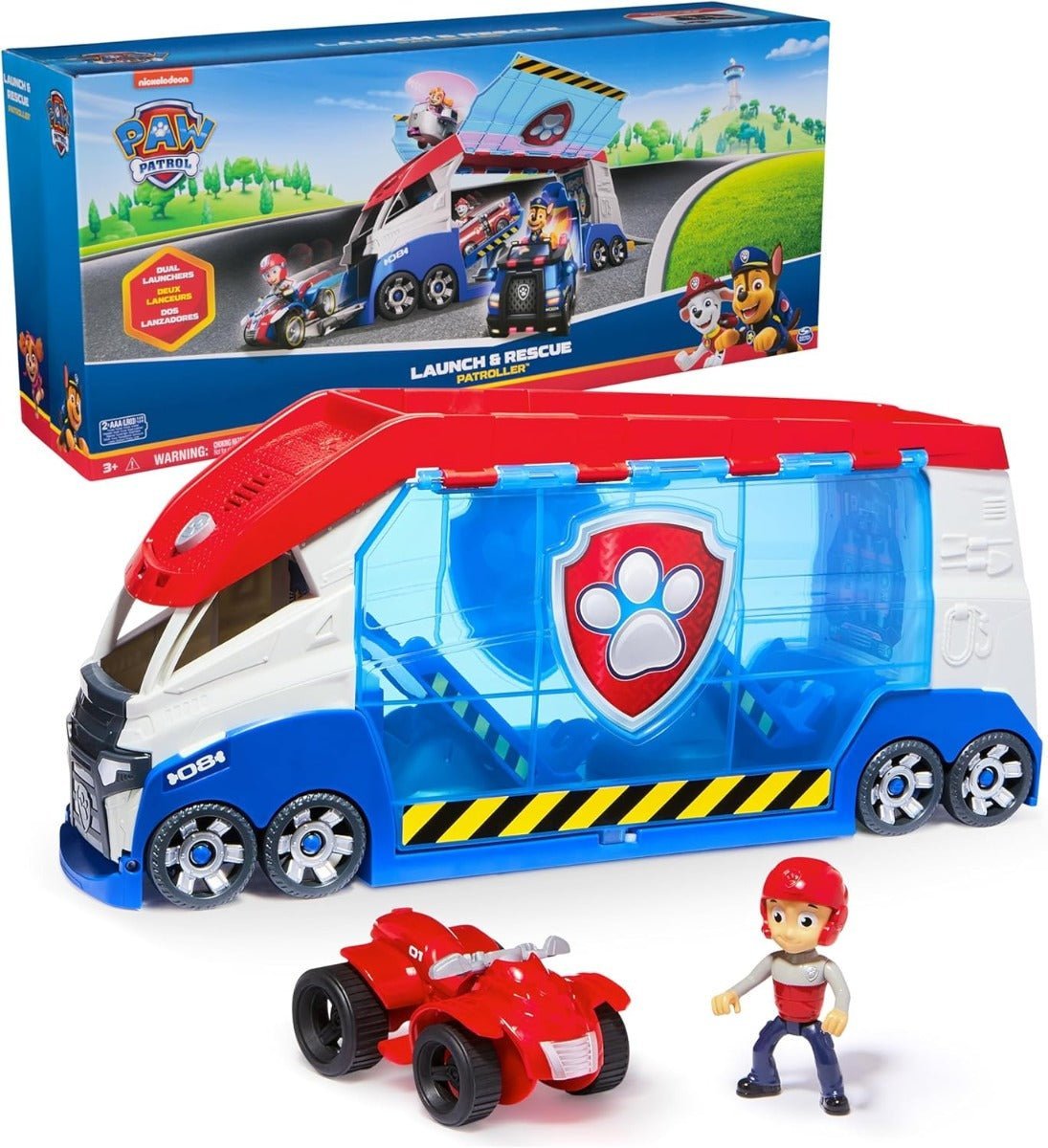 Paw Patrol Launch & Rescue Patroller 6069338 - Colorland Toys