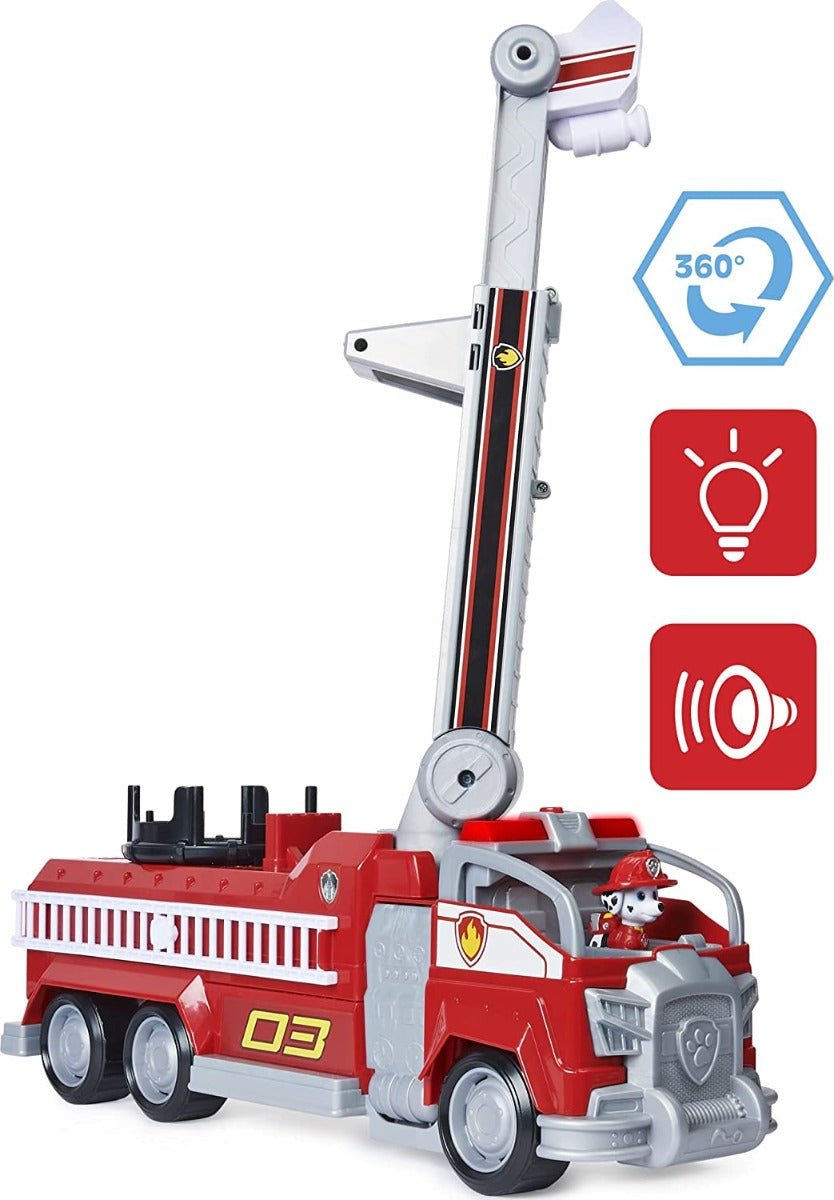 PAW Patrol Movie Marshall's Transforming City Fire Truck 6060444 - Colorland Toys