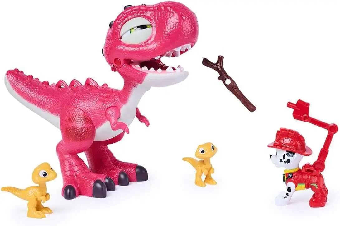 Paw Patrol Movie3 Dino Fig Hear Me Roar Rhubarb & Marshall 6075940 - Colorland Toys