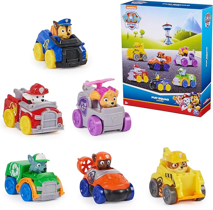 Paw Patrol Pup Squad Racers Asstd. 6074402 - Colorland Toys