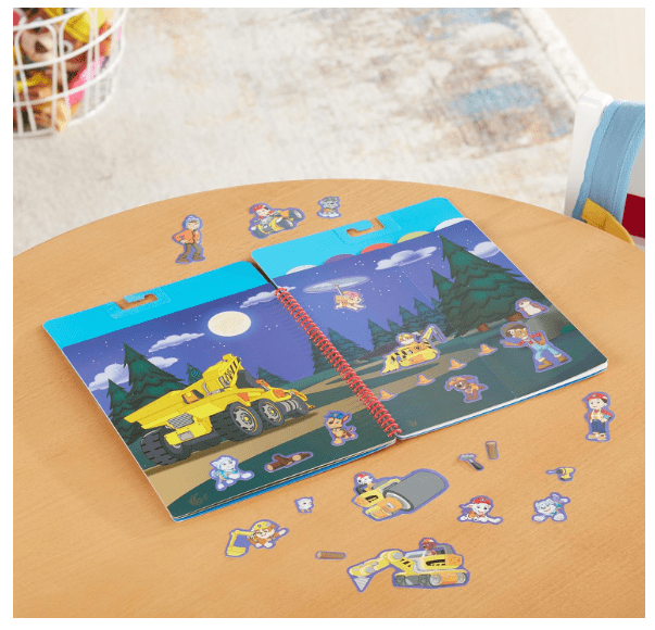 Paw Patrol Restickable Stickers Flip - Flap Pad Ultimate Rescue 33255 - Colorland Toys