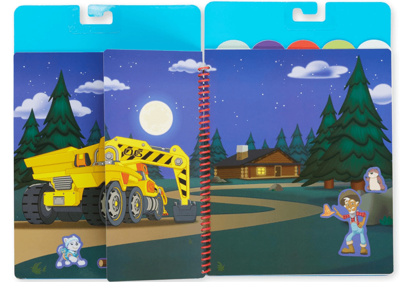Paw Patrol Restickable Stickers Flip - Flap Pad Ultimate Rescue 33255 - Colorland Toys