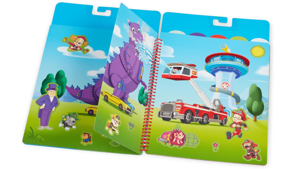 Paw Patrol Restickable Stickers Flip - Flap Pad Ultimate Rescue 33255 - Colorland Toys