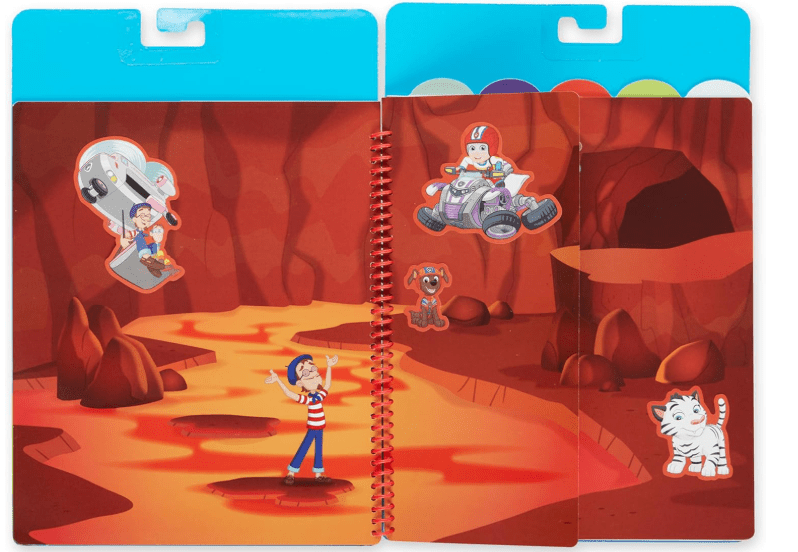 Paw Patrol Restickable Stickers Flip - Flap Pad Ultimate Rescue 33255 - Colorland Toys