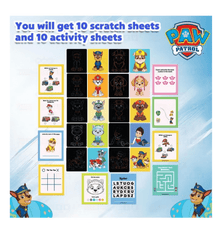 Paw Patrol Scratch Art Pad 3324/PWSR - Colorland Toys